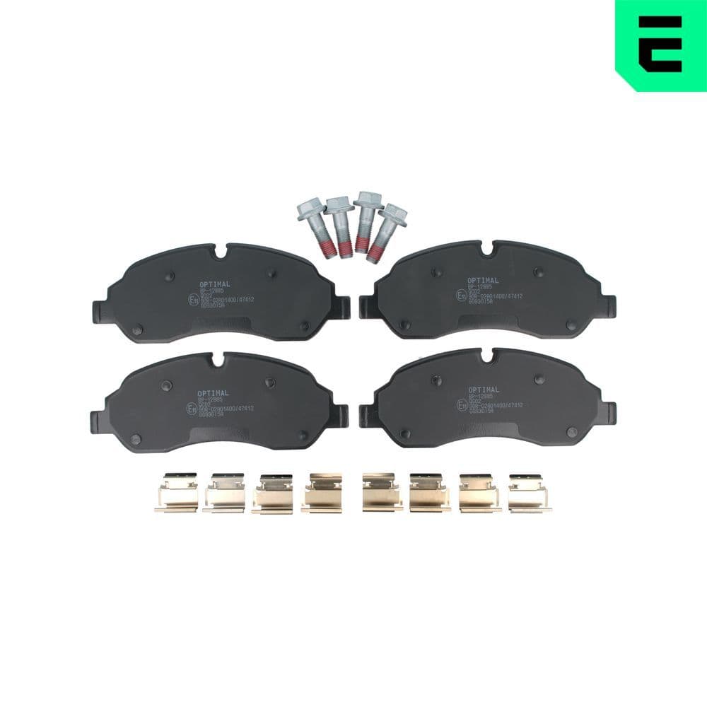 set placute frana,frana disc OPTIMAL BP-12885