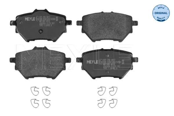 set placute frana,frana disc MEYLE -ORIGINAL: True to OE. 025 258 3917