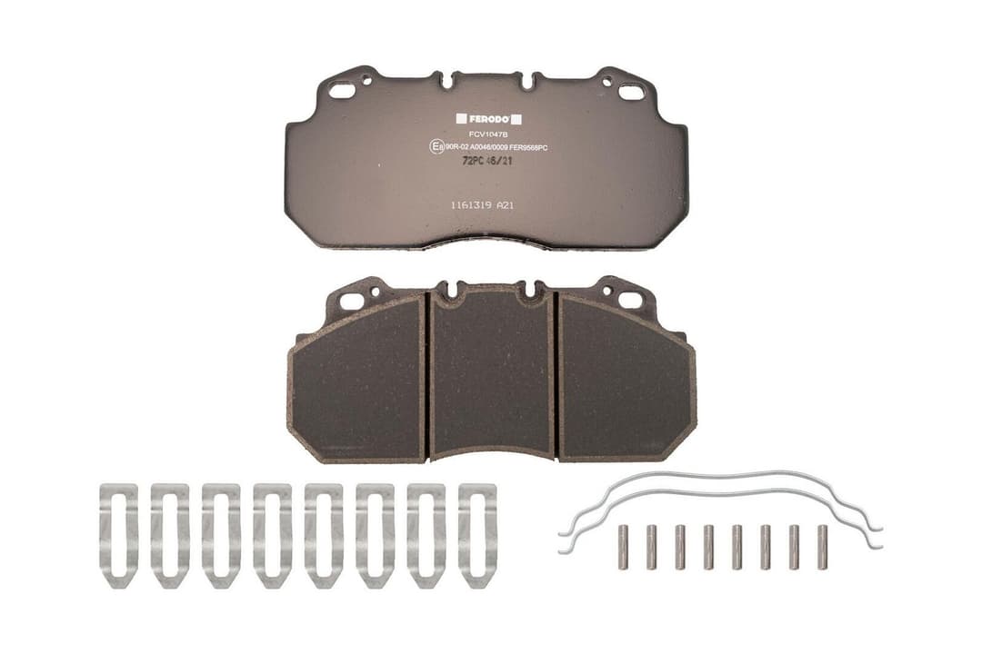 set placute frana,frana disc FERODO FCV1047B