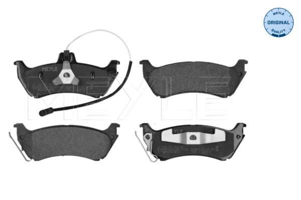 set placute frana,frana disc MEYLE -ORIGINAL: True to OE. 025 231 9017/W