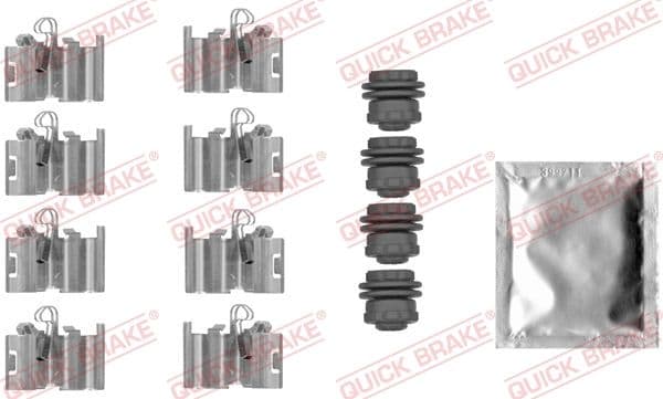 Set accesorii, placute frana QUICK BRAKE 109-0015