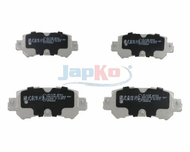 set placute frana,frana disc JAPKO 51313