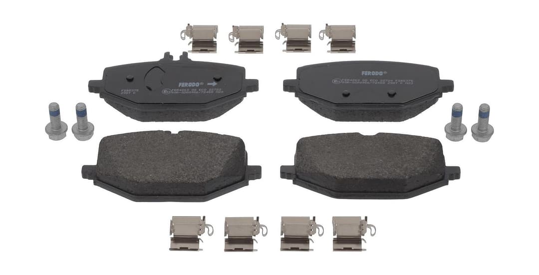 set placute frana,frana disc FERODO PREMIER ECO FRICTION FDB5375