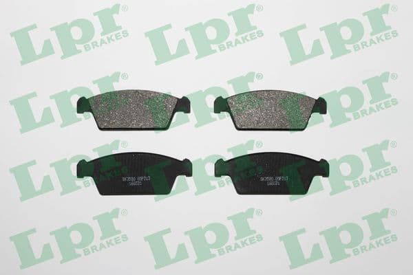 set placute frana,frana disc LPR 05P213