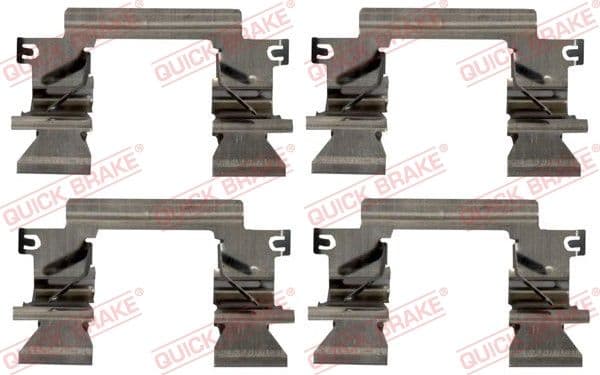 Set accesorii, placute frana QUICK BRAKE 109-1862