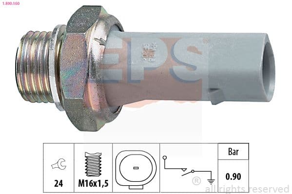 Senzor presiune ulei EPS Made in Italy - OE Equivalent 1.800.150