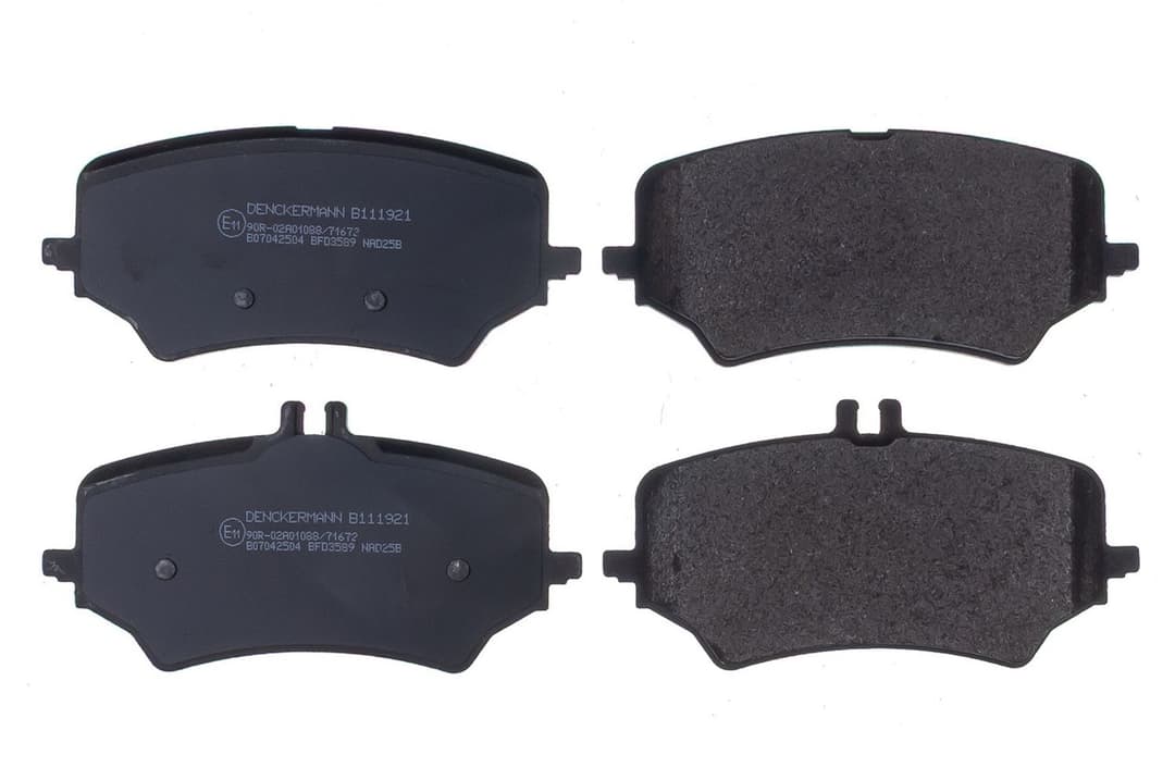 set placute frana,frana disc DENCKERMANN B111921