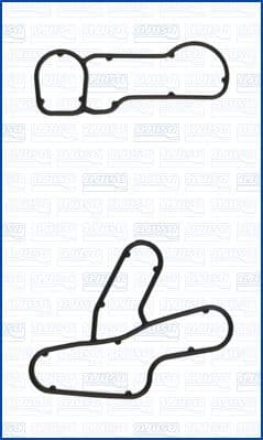 Set garnituri, radiator ulei AJUSA 77013700