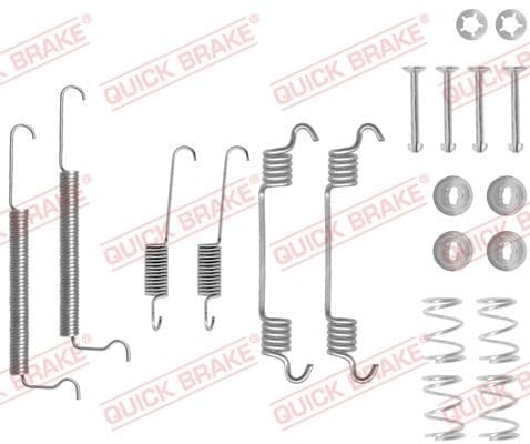 Set accesorii, sabot de frana QUICK BRAKE 105-0709