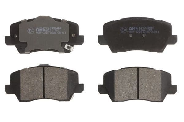set placute frana,frana disc ABE C10338ABE
