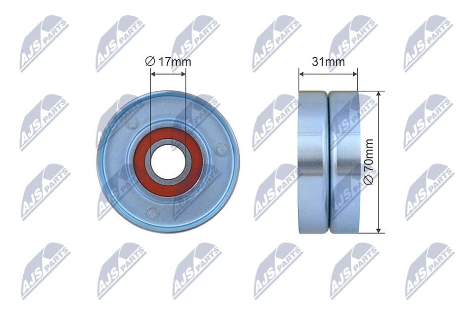 rola intinzator,curea transmisie NTY RNK-CH-053