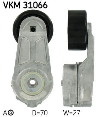Intinzator curea, curea distributie SKF VKM 31066
