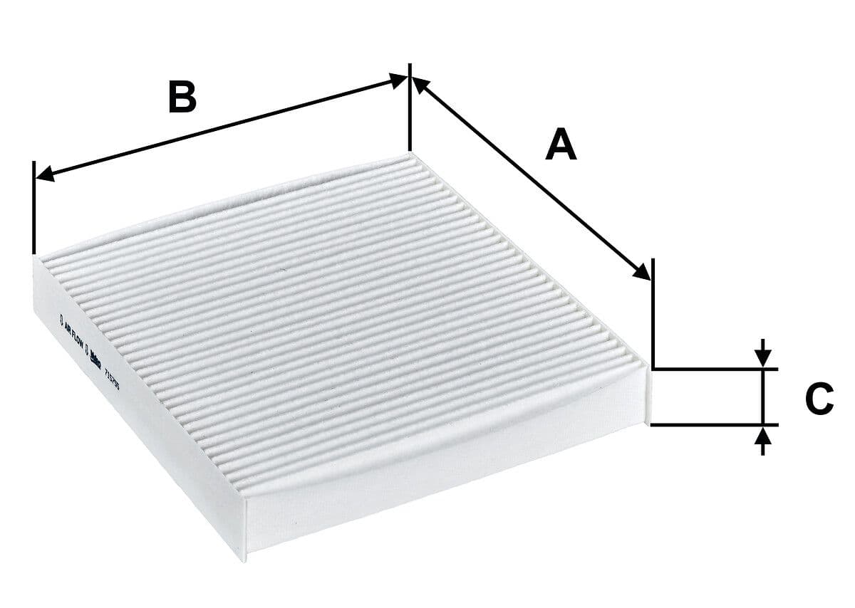 Filtru, aer habitaclu VALEO ESSENTIAL 715755