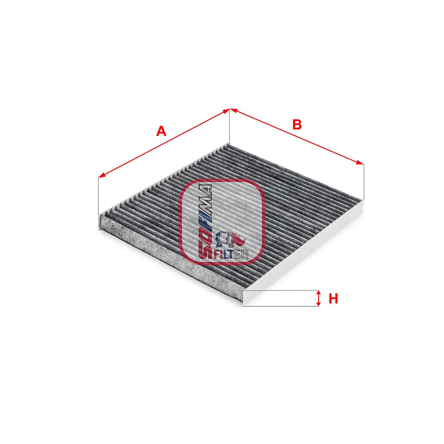 Filtru, aer habitaclu SOFIMA S 4256 CA