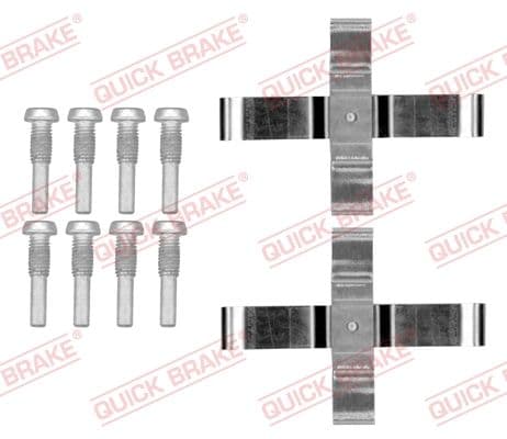 Set accesorii, placute frana QUICK BRAKE 109-0220