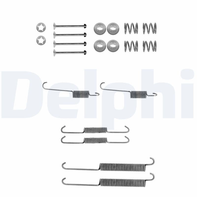 Set accesorii, sabot de frana DELPHI LY1229