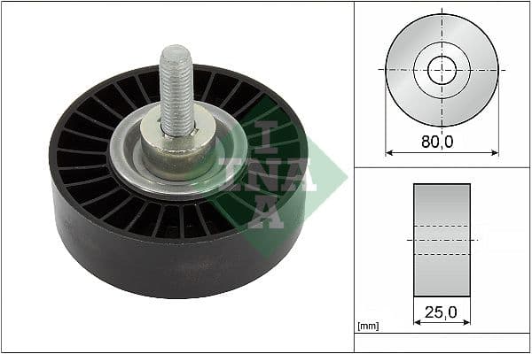 Rola ghidare/conducere, curea transmisie Schaeffler INA 532 0887 10