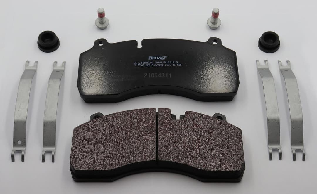 set placute frana,frana disc BERAL BCV29181TK
