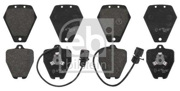 set placute frana,frana disc FEBI BILSTEIN 16999