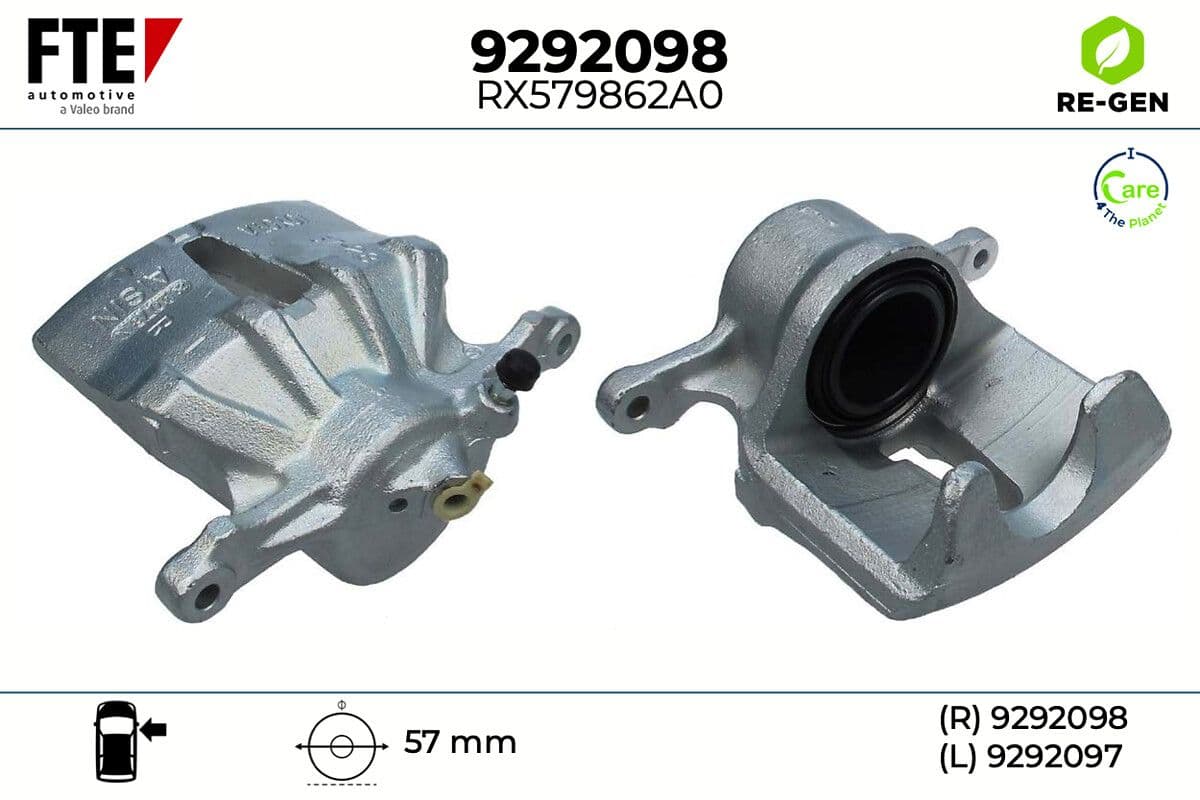 Etrier frana FTE 9292098