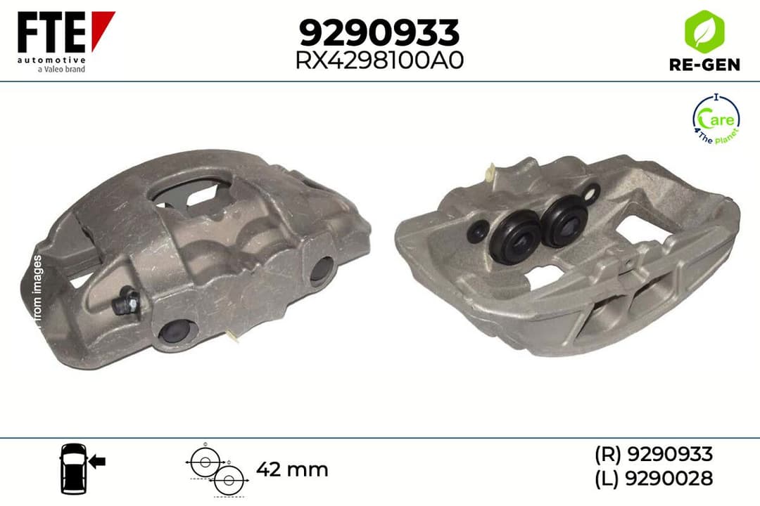 Etrier frana FTE 9290933