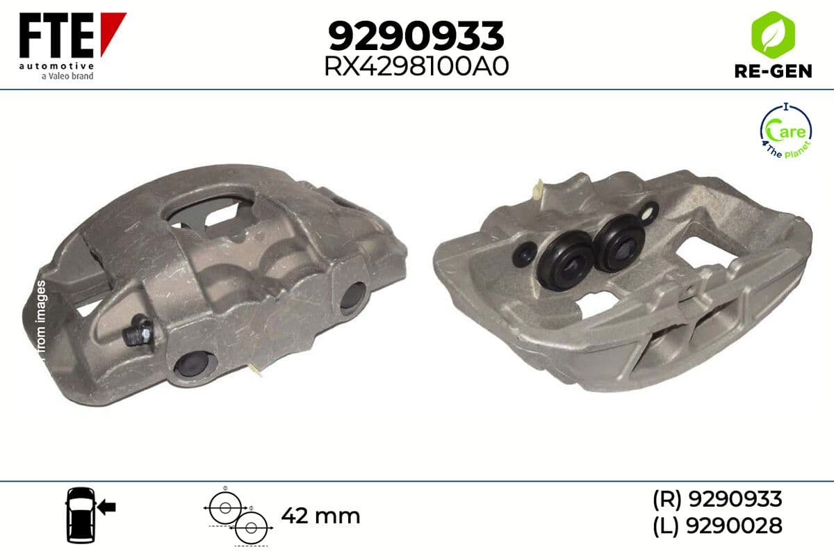 Etrier frana FTE 9290933
