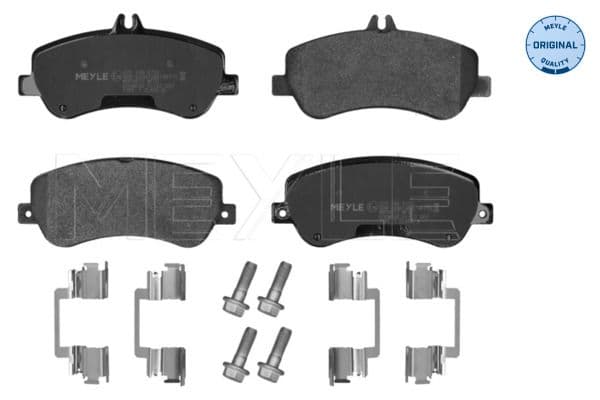 set placute frana,frana disc MEYLE -ORIGINAL: True to OE. 025 248 6720