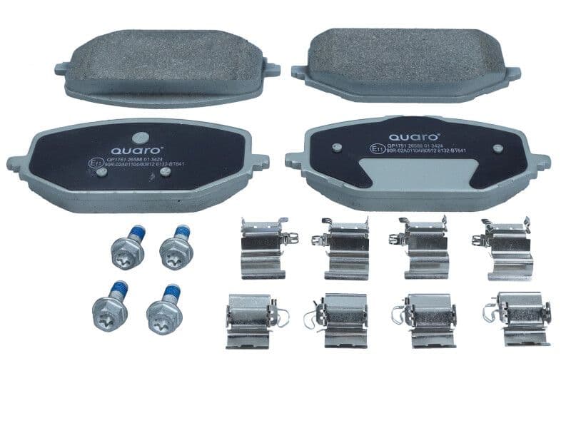 set placute frana,frana disc QUARO QP1751