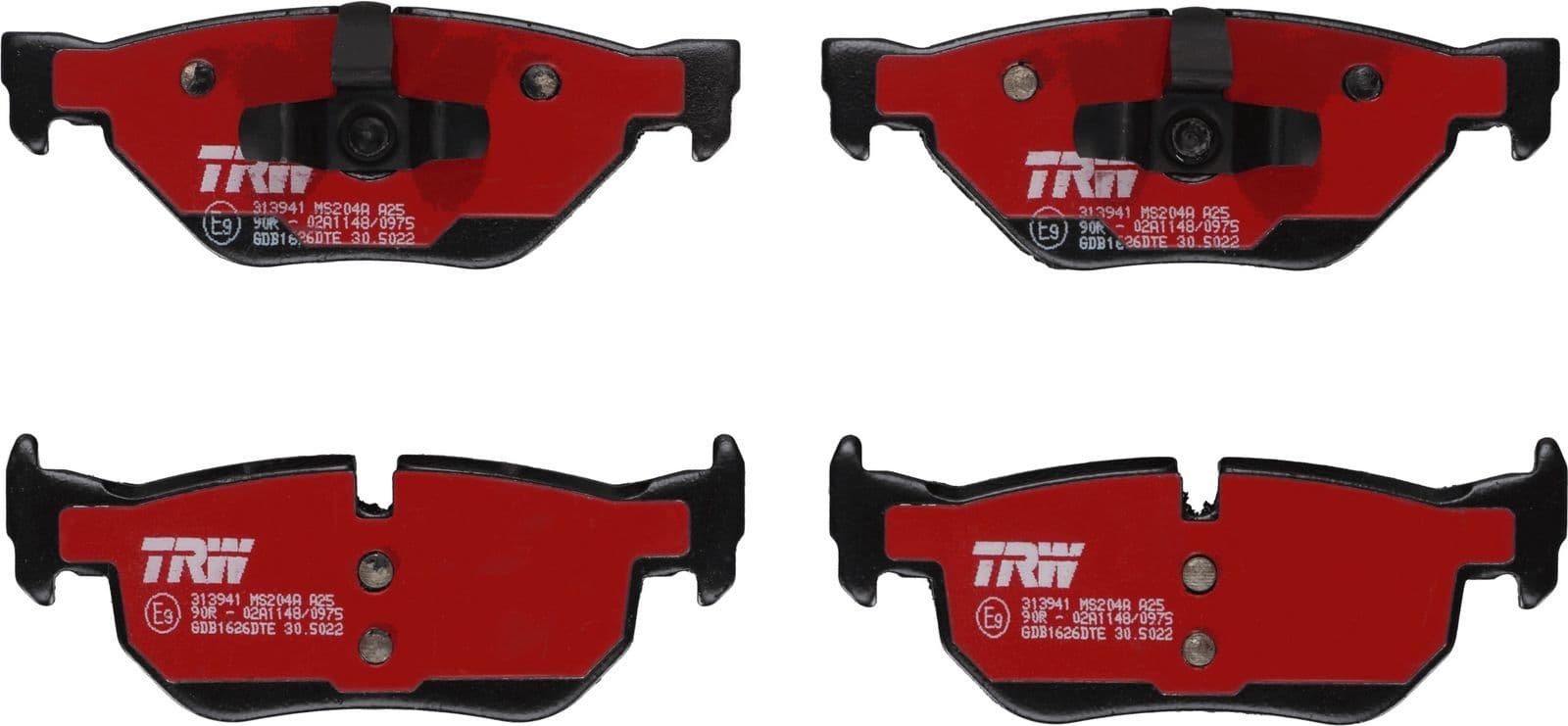 set placute frana,frana disc TRW DTEC COTEC GDB1626DTE
