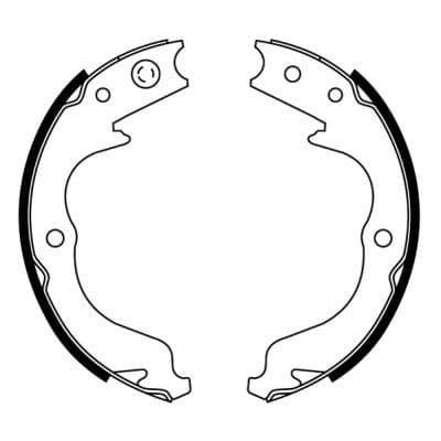 Set saboti frana, frana de mana ABE C07013ABE