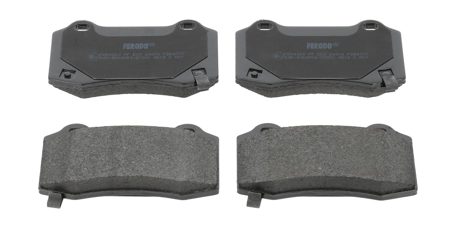 set placute frana,frana disc FERODO PREMIER ECO FRICTION FDB4777