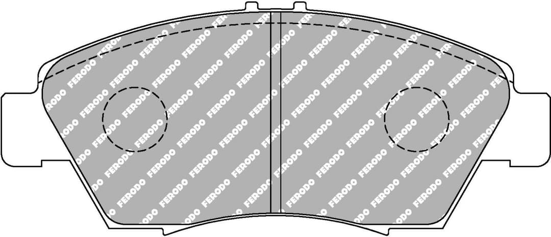 set placute frana,frana disc FERODO FCP776R