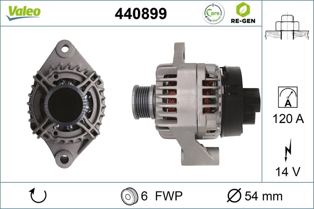 Generator / Alternator VALEO 440899