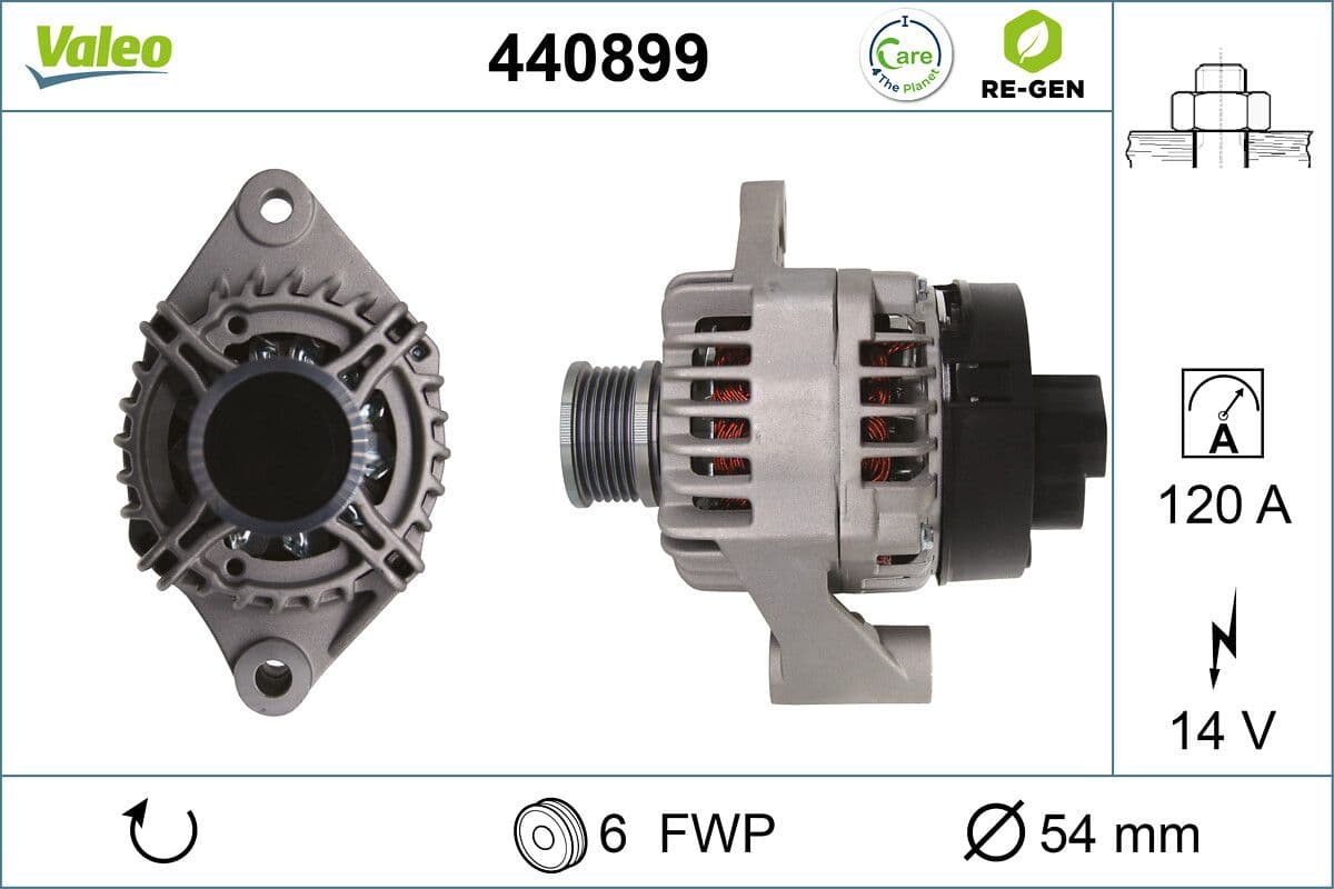 Generator / Alternator VALEO 440899