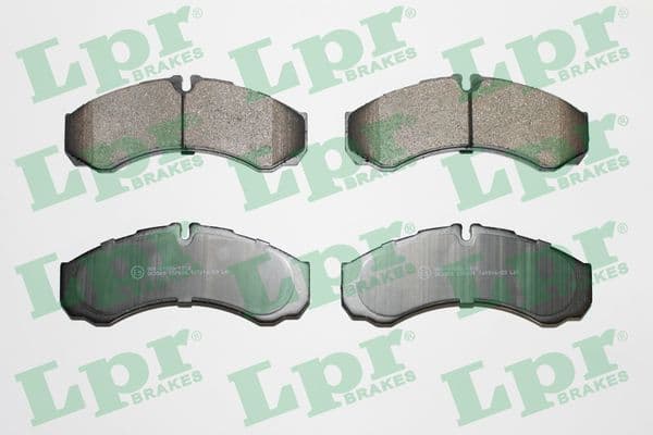 set placute frana,frana disc LPR 05P684