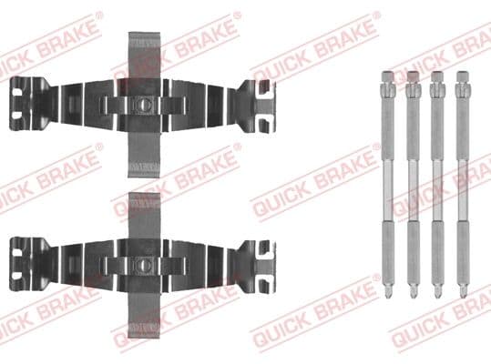 Set accesorii, placute frana QUICK BRAKE 109-0022