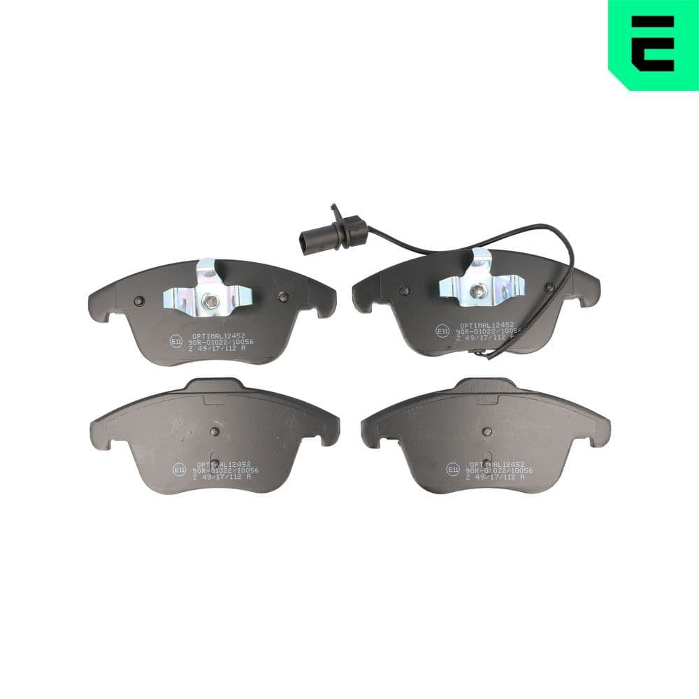 set placute frana,frana disc OPTIMAL BP-12452