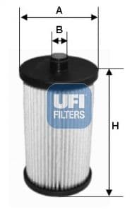 filtru combustibil UFI 26.057.00