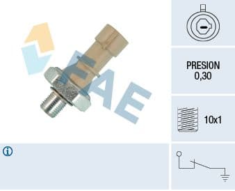 Senzor presiune ulei FAE 12437