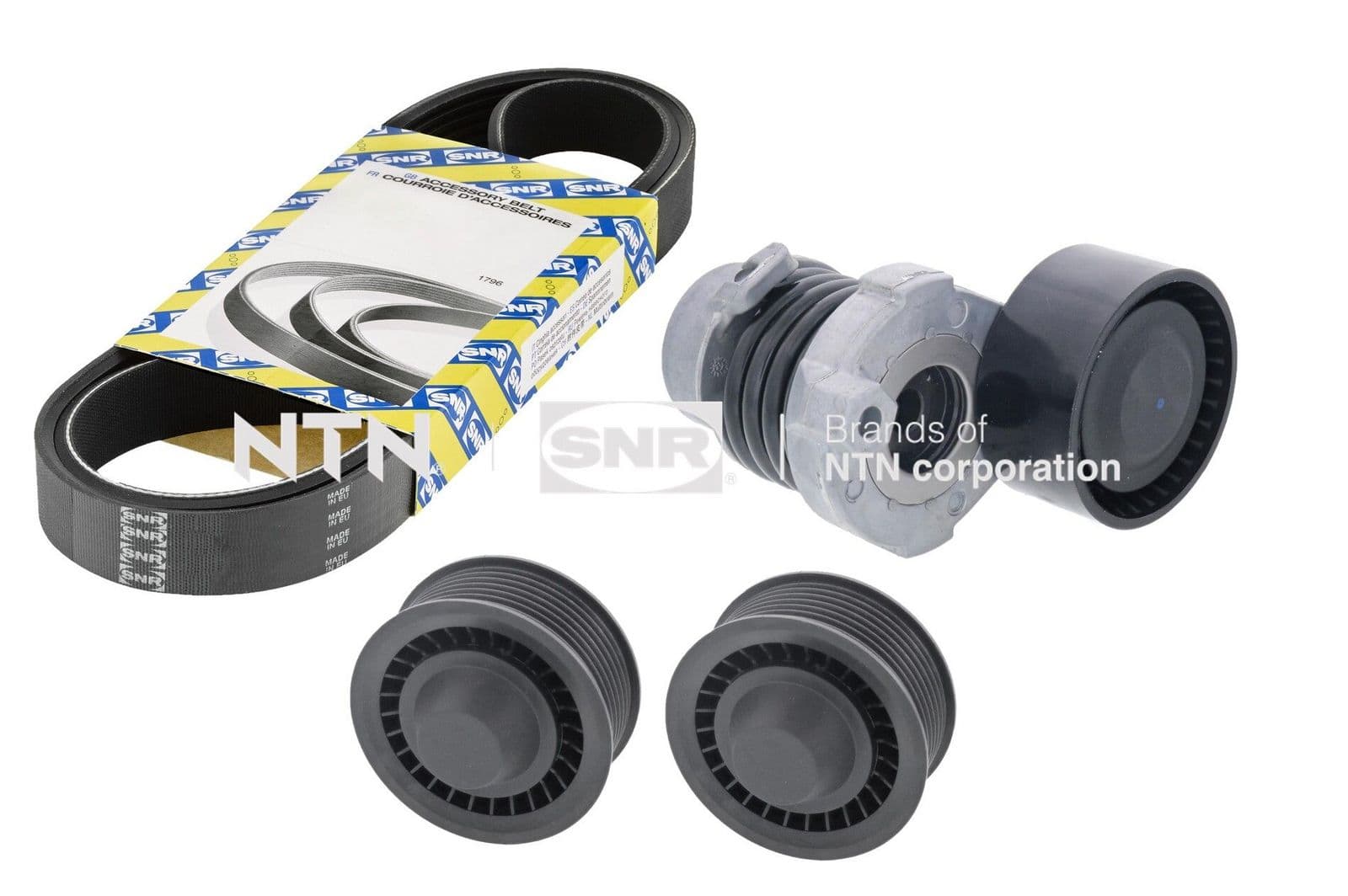 Set curea transmisie cu caneluri SNR KA855.38