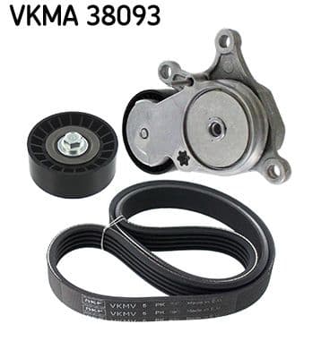 Set curea transmisie cu caneluri SKF VKMA 38093