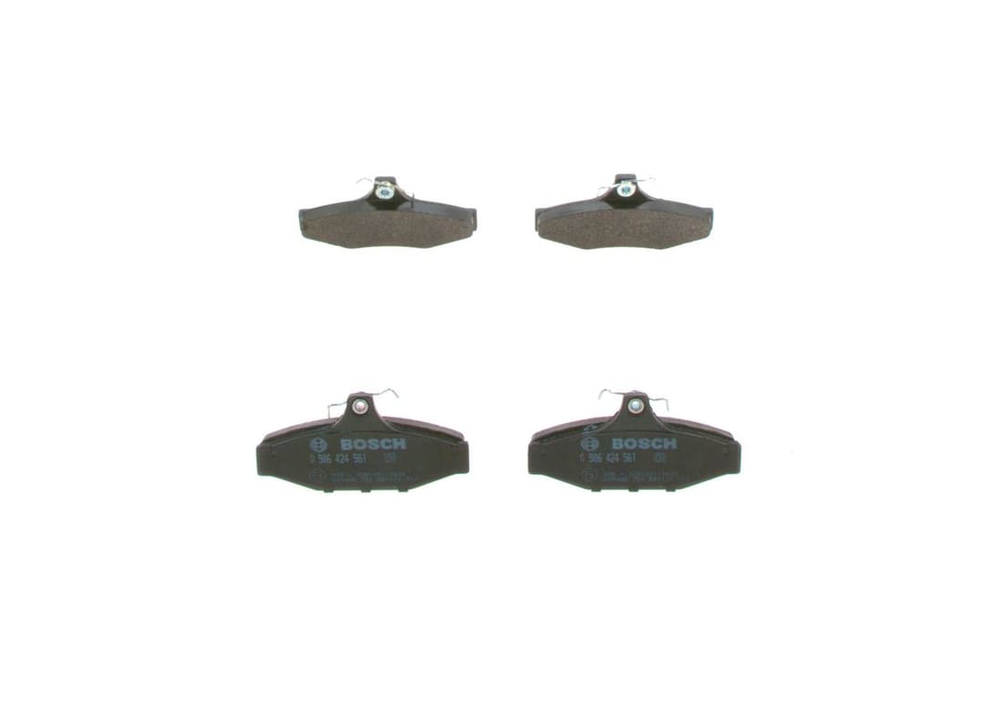 set placute frana,frana disc BOSCH 0 986 424 561
