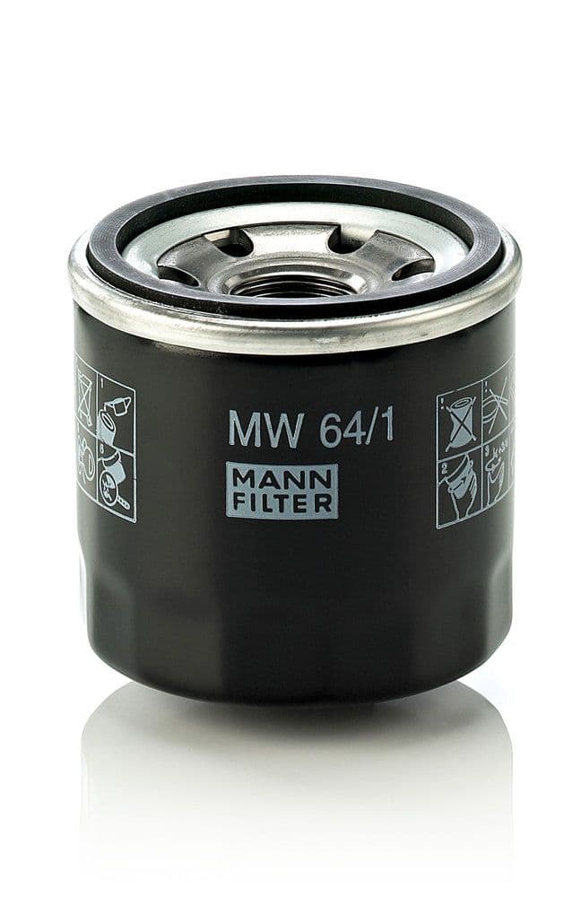 Filtru ulei MANN-FILTER MW 64/1
