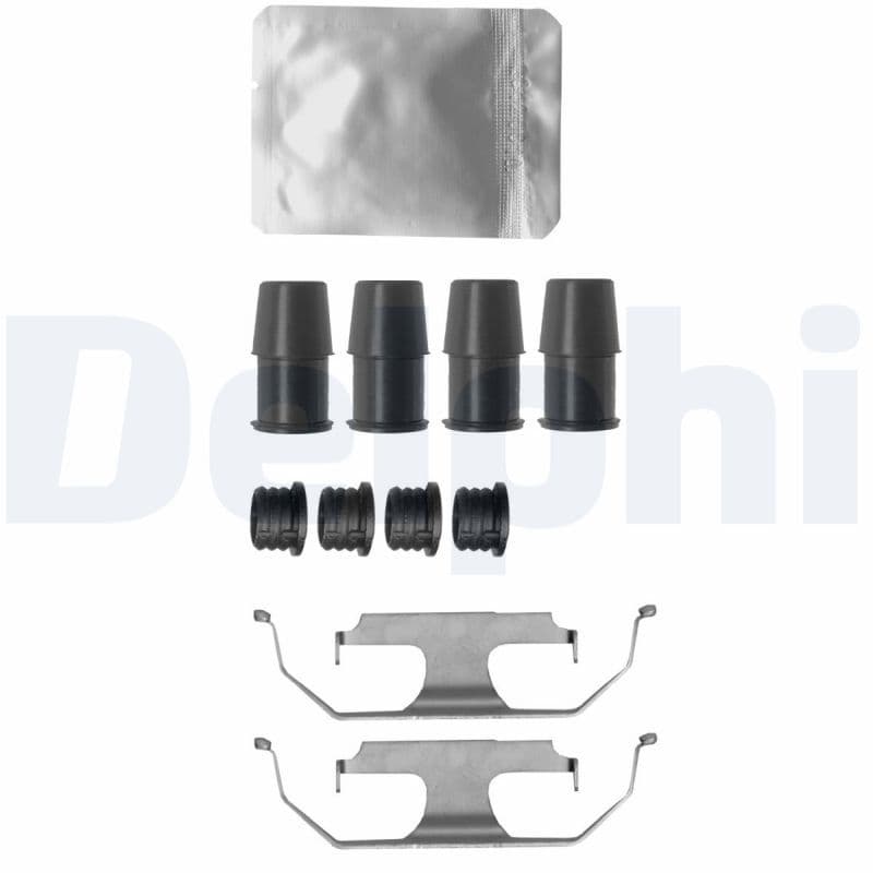 Set accesorii, placute frana DELPHI LX0643