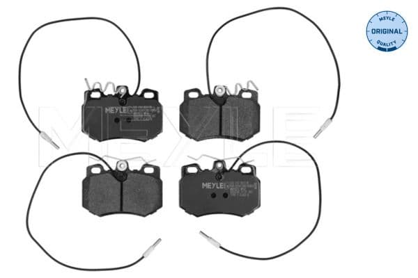set placute frana,frana disc MEYLE -ORIGINAL: True to OE. 025 210 8017/W