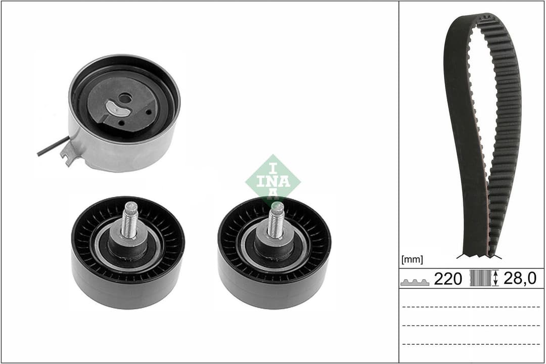 Set curea de distributie Schaeffler INA 530 0456 10