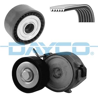 Set curea transmisie cu caneluri DAYCO KPV242