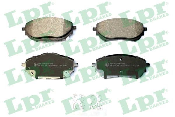 set placute frana,frana disc LPR 05P1784