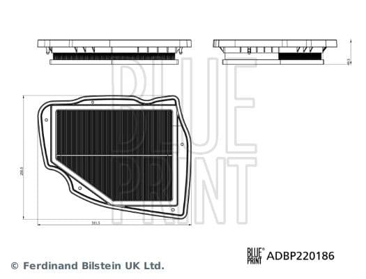 Filtru aer BLUE PRINT ADBP220186