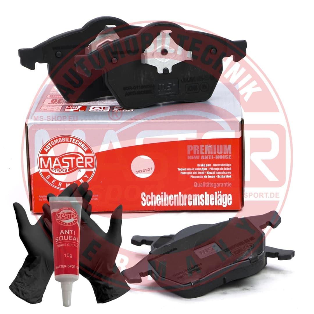 set placute frana,frana disc MASTER SPORT 13046070762N-SET-MS